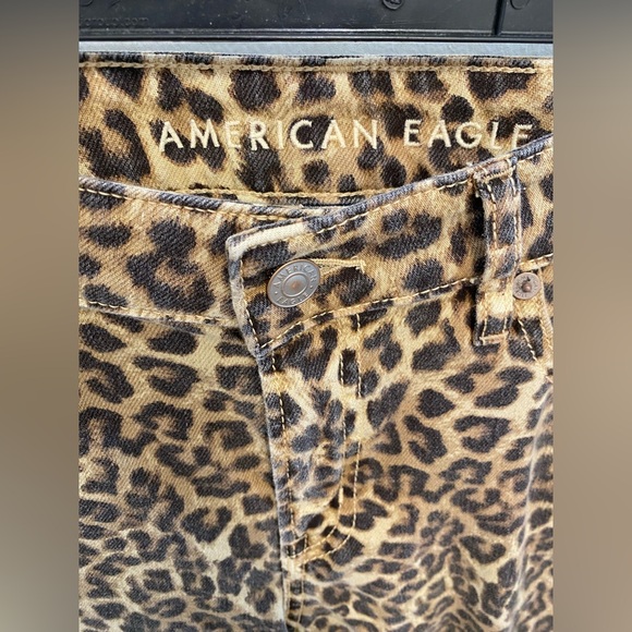American Eagle Outfitters Animal Print Jeans - Picture 2 of 5